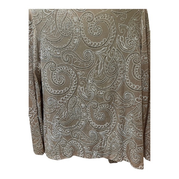 Brand New with Tags - Vintage Alex Evenings 2 Piece Jacket & Cowl Neck Shirt - Picture 2 of 11